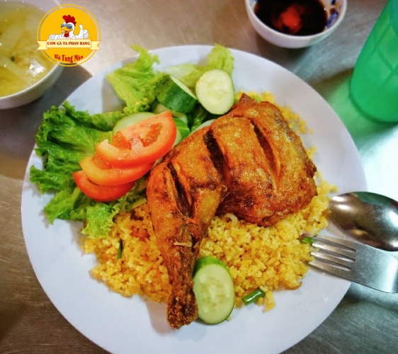 Cơm đùi gà nhỏ